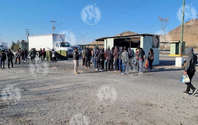 67 illegal immigrants were found inside a truck in Chihuahua, Mexico ...