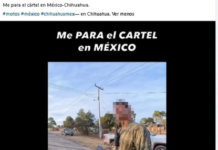 Video: Peruvian motorcyclist stopped at narco checkpoints in Chihuahua.