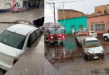 Storm sweeps away cars and mobilizes rescue teams in Chihuahua